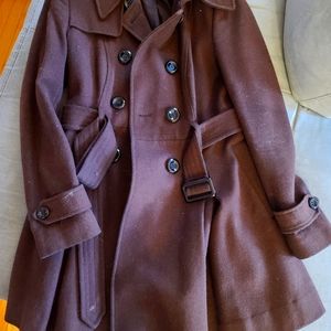 Gorgeous Dark Brown Coat XS/size 0